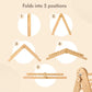 4in1 Montessori Climbing Set: Triangle Ladder + Climbing Arch + Slide Board + Cushion Beige