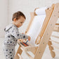 5in1 Montessori Climbing Set: Triangle Ladder + Climbing Arch + Slide Board + Cushion + Art Addition