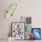 Rocket Ship Lamp (multiple colors)