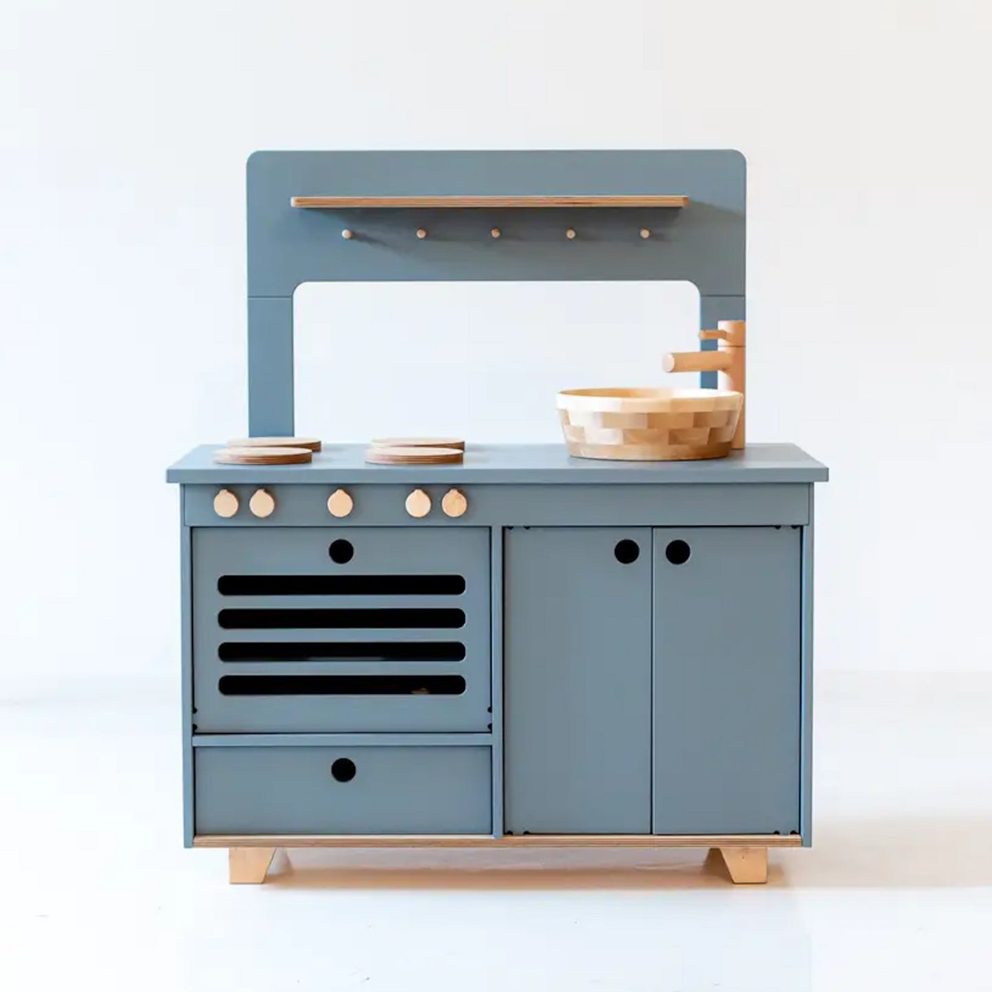 Zoe Play Kitchen (Dusty Blue)