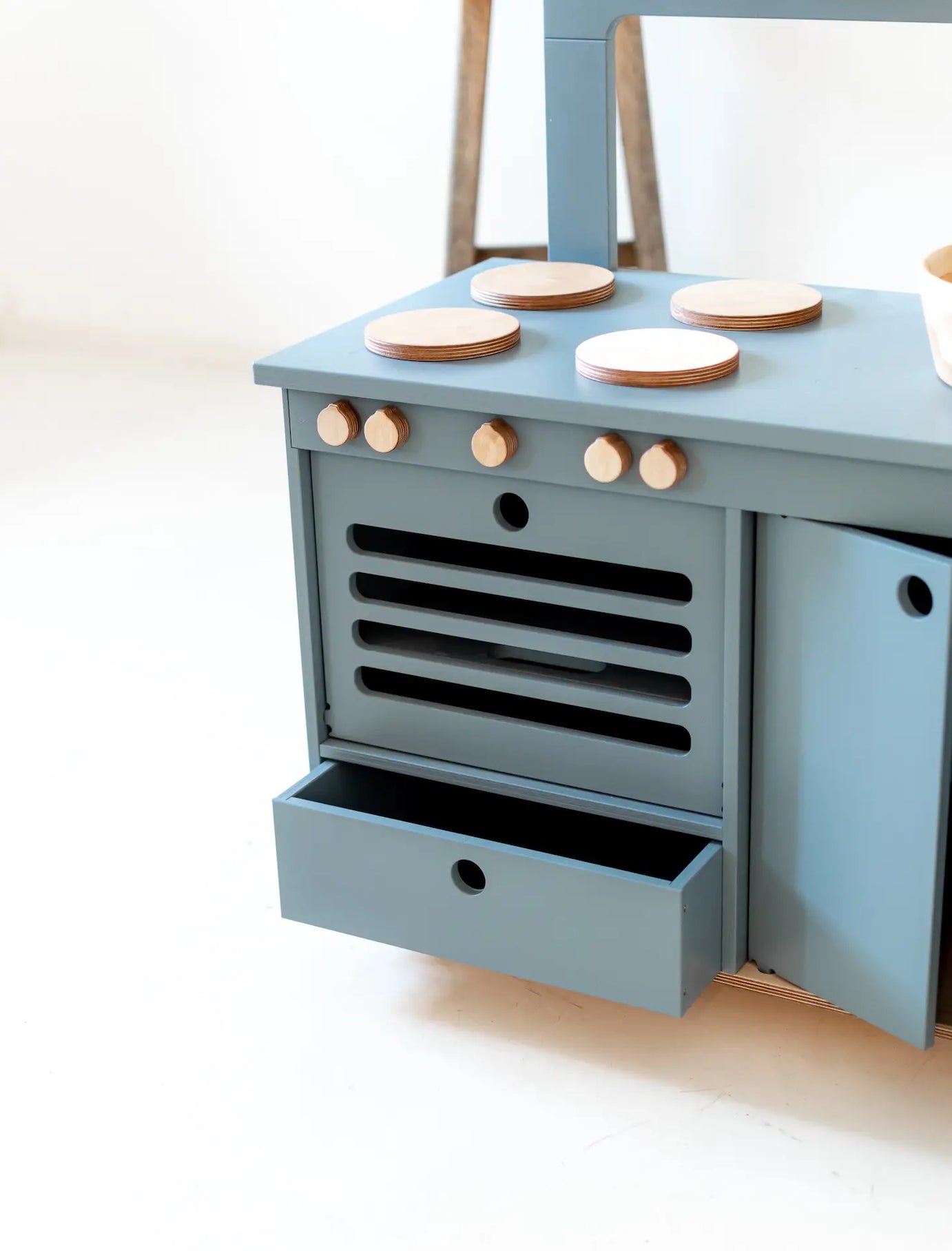 Zoe Play Kitchen (Dusty Blue)