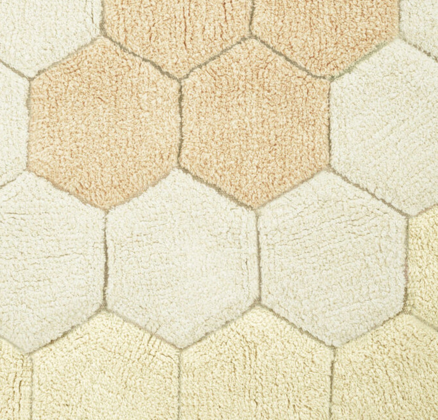 Washable Round Honeycomb Rug (multiple colors)