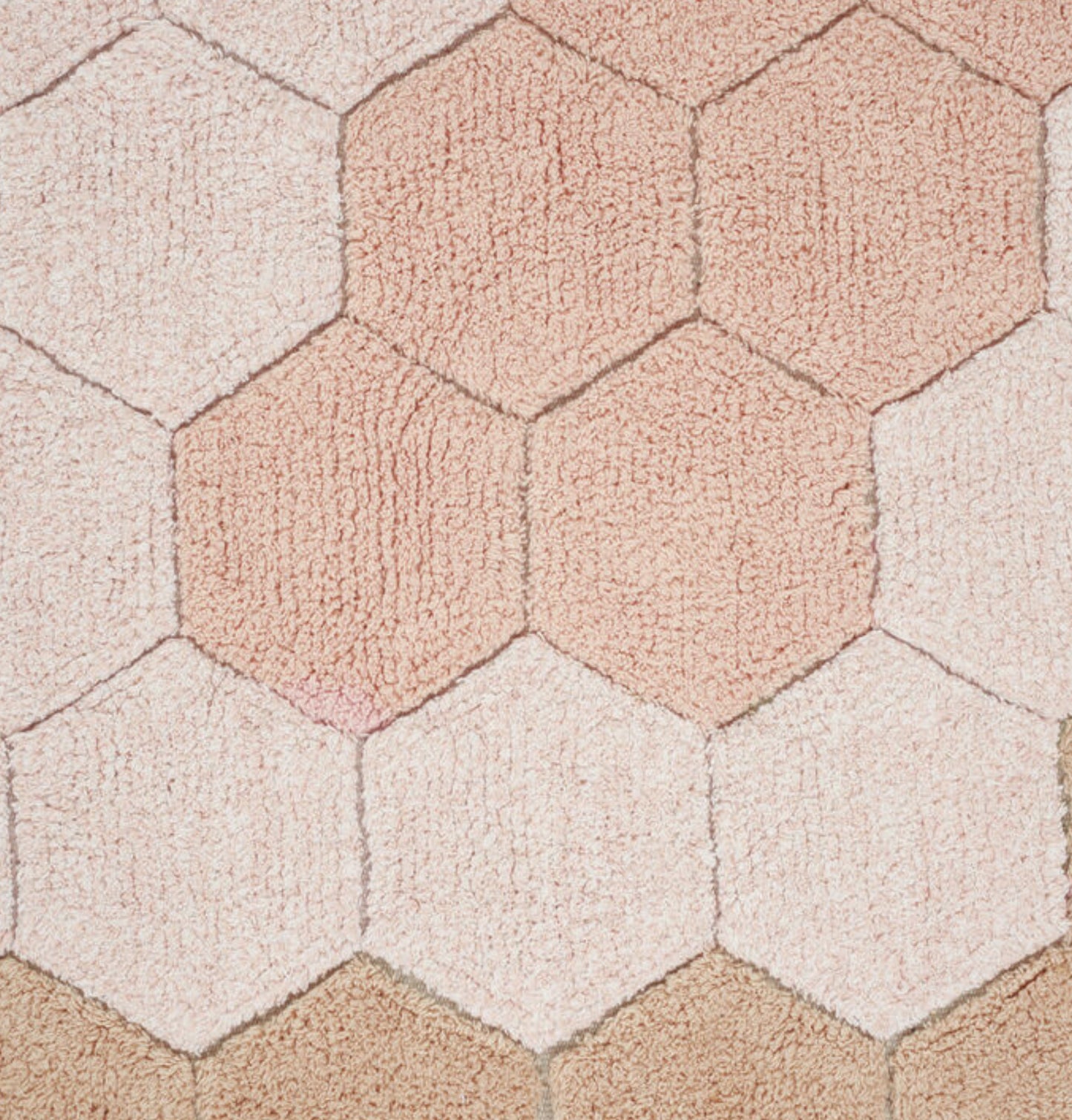 Washable Round Honeycomb Rug (multiple colors)