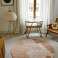 Washable Round Honeycomb Rug (multiple colors)