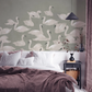 Dancing Swan Wallpaper (Multiple Colors)