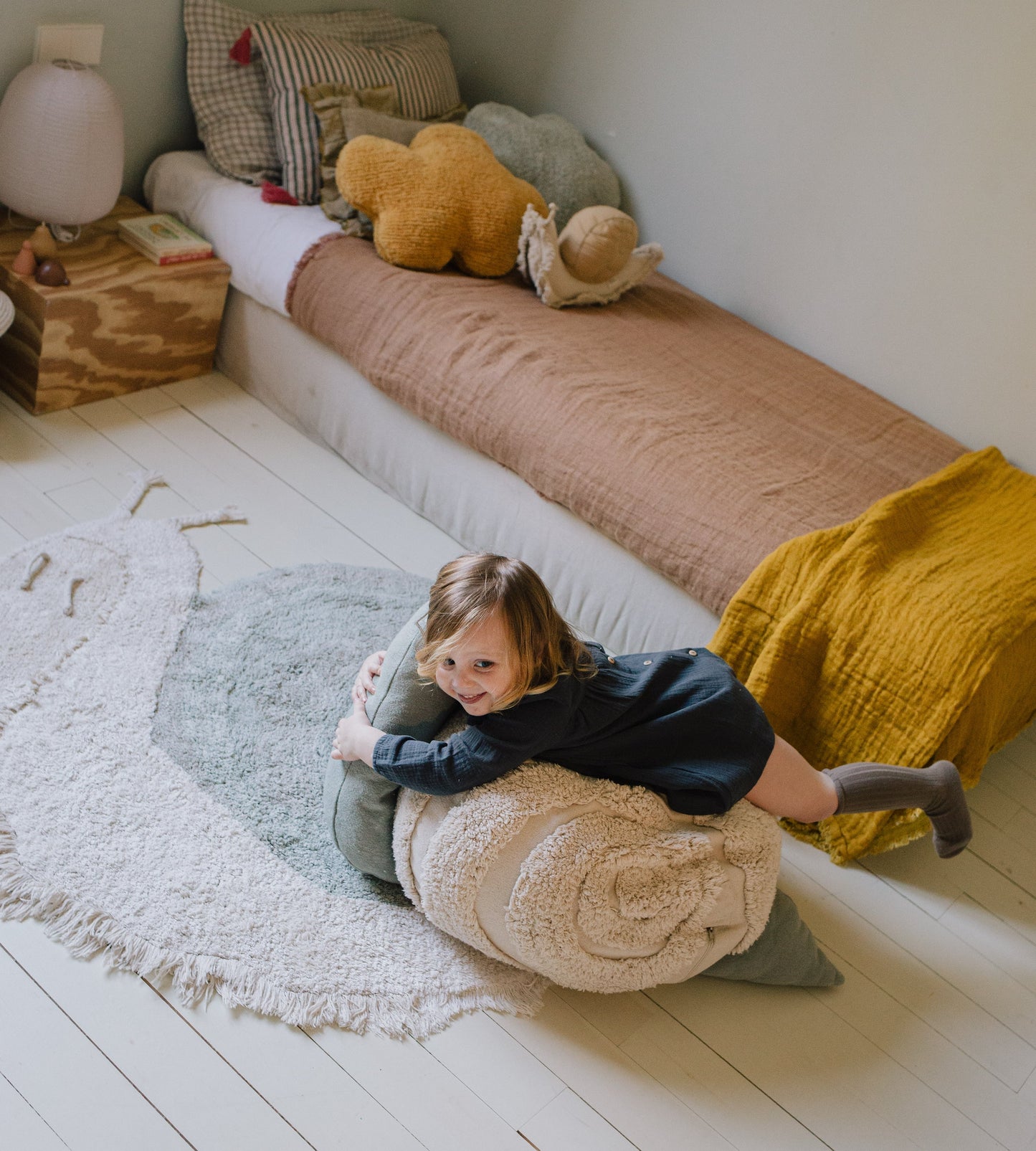 Snail Washable Rug