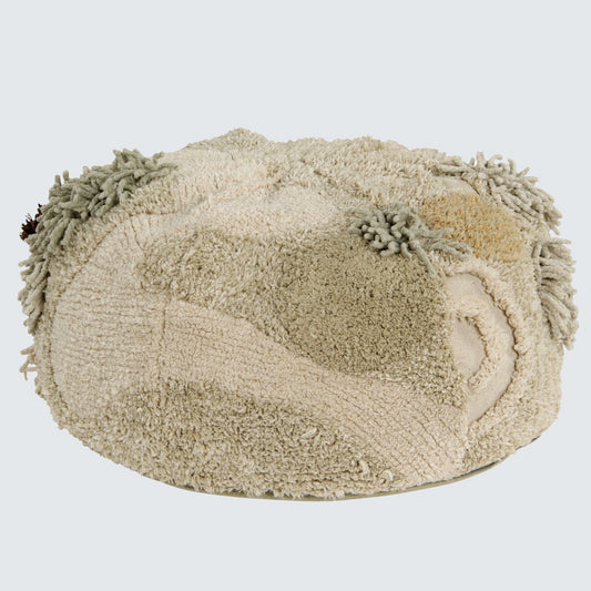 Mossy Rock Pouf