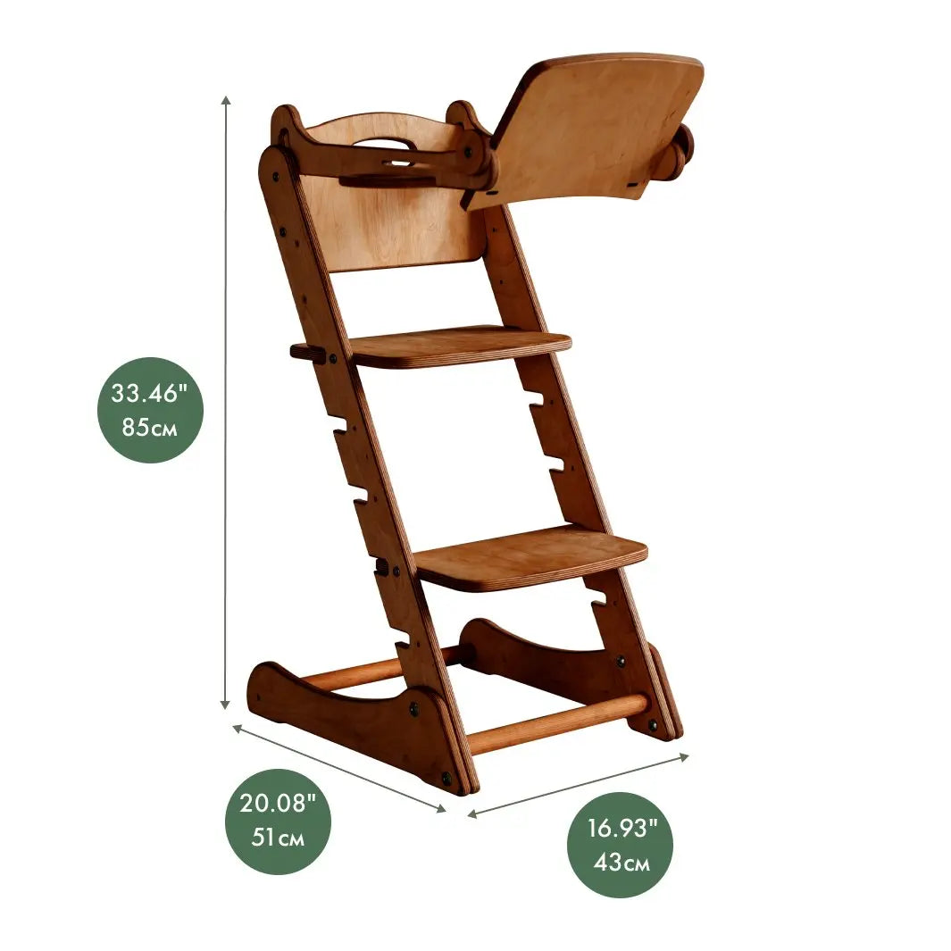 Growing Chair for Babies - Chocolate