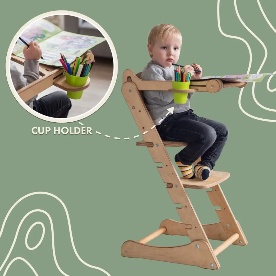 Growing Chair for Babies - Chocolate