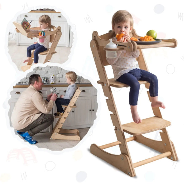 Growing Chair for Kids – Beige