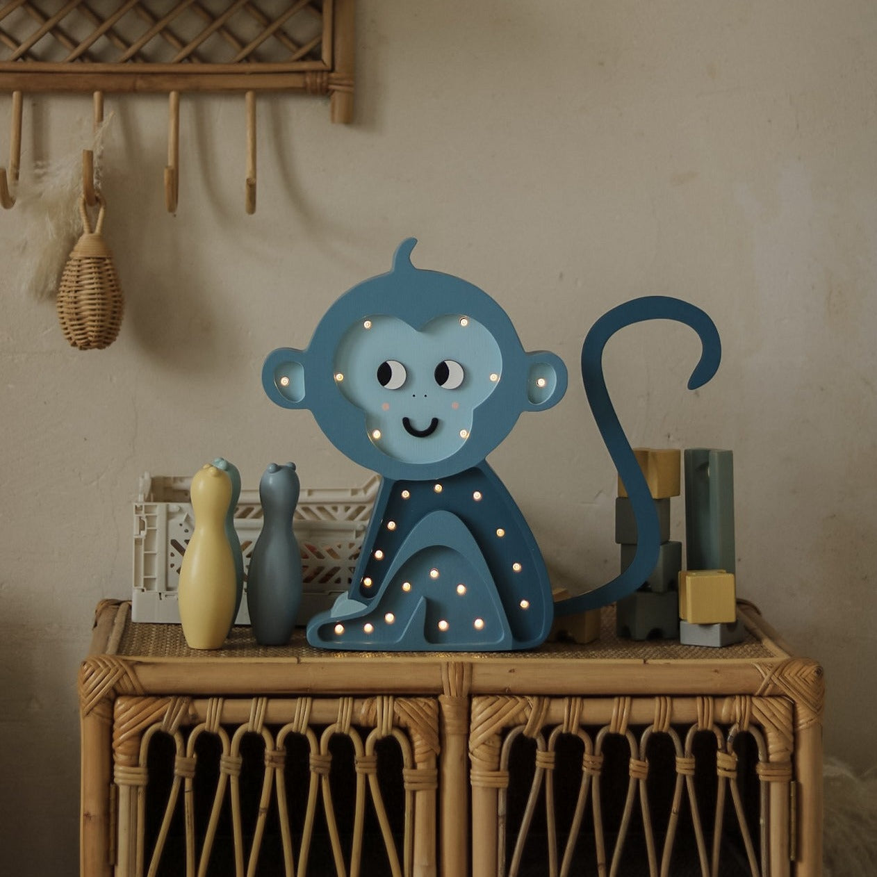 Monkey Lamp (multiple colors)