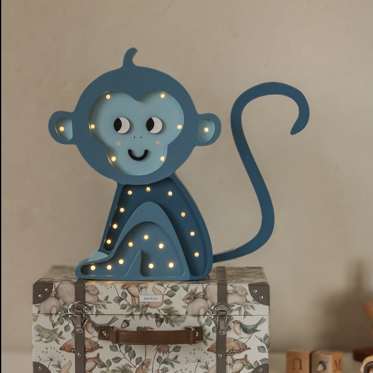 Monkey Lamp (multiple colors)