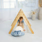 Indoor Montessori Triangle Climbing Ladder for Toddlers 1-7 y.o.