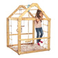 Indoor Wooden Playhouse with Swings