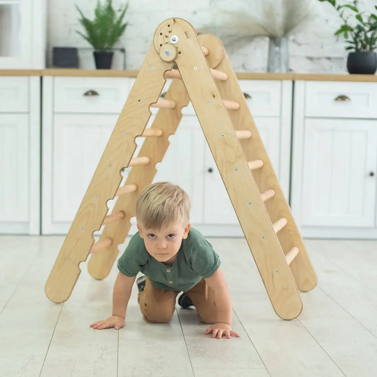 Montessori Triangle Ladder - Handmade Climber for Kids 1-7 y.o.