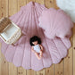 Large Velvet “Soft Pink” Shell Pillow