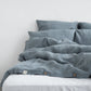 Blue Fog Linen Duvet Cover Set