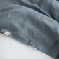 Blue Fog Linen Duvet Cover Set