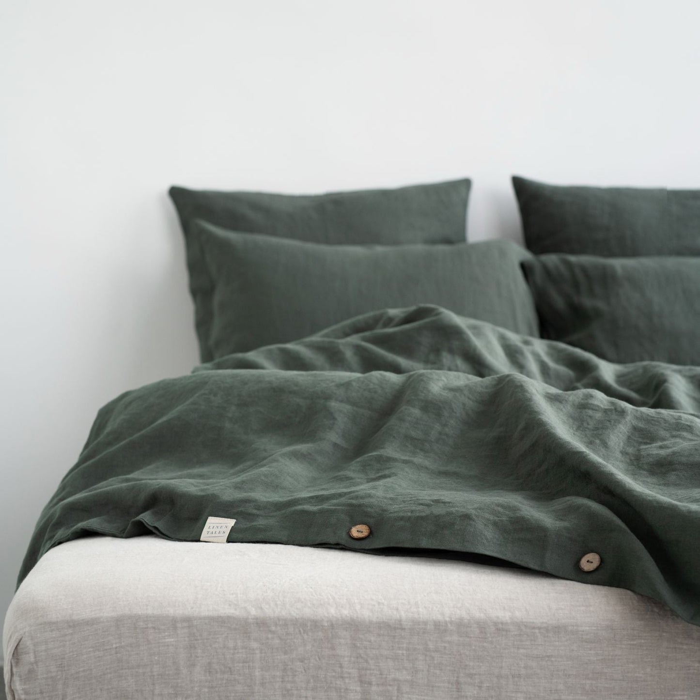 Forest Linen Duvet Cover Set