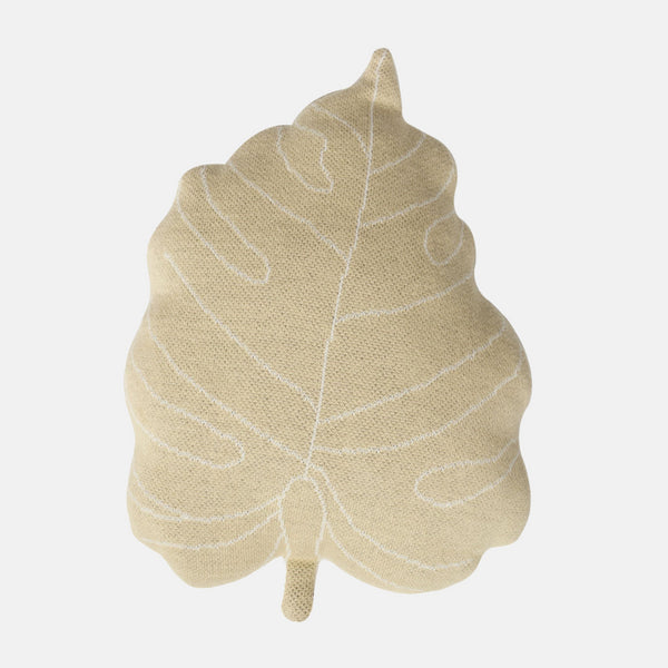 Baby Leaf Knit Pillow (Multiple Colors)