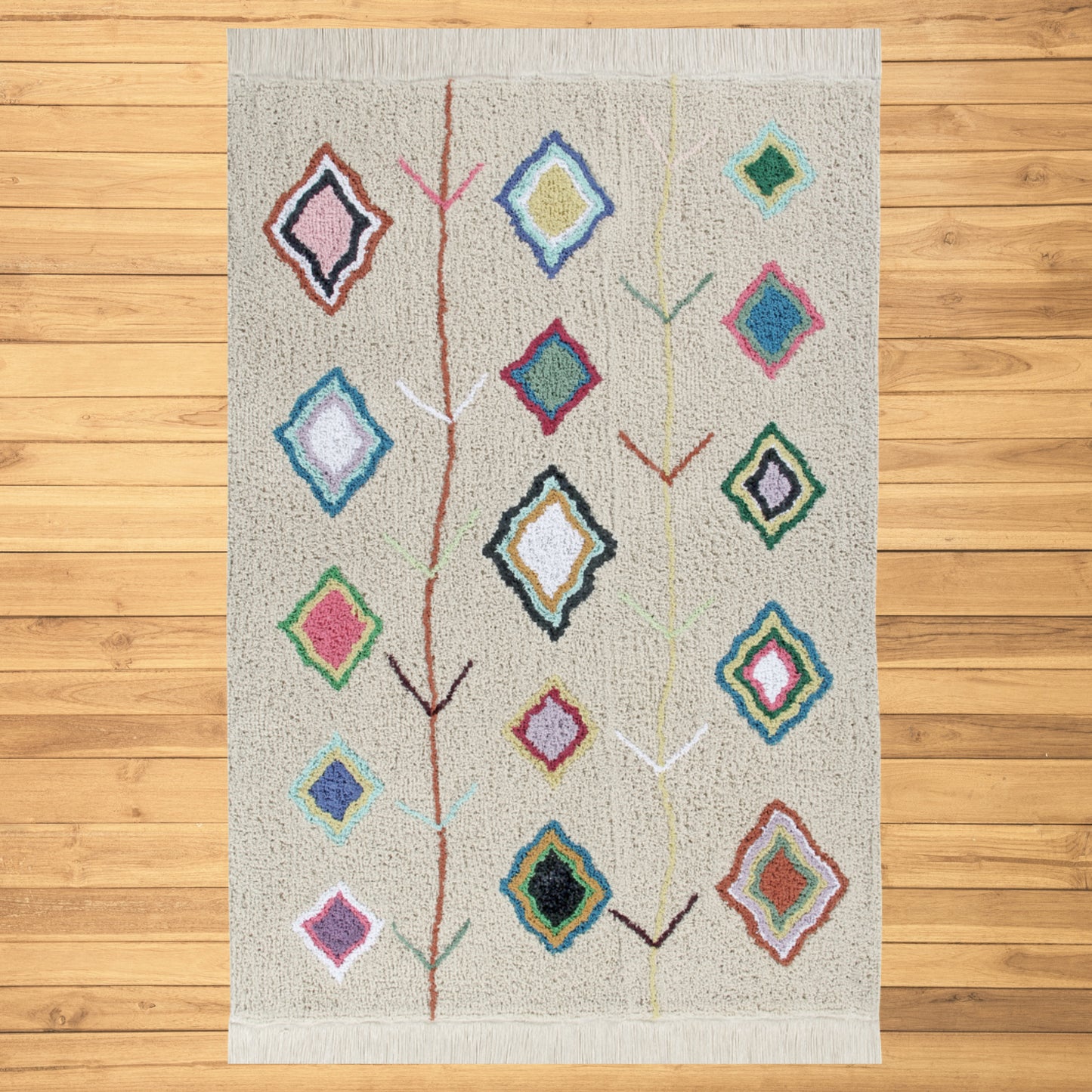 Kaarol Washable Cotton Rug