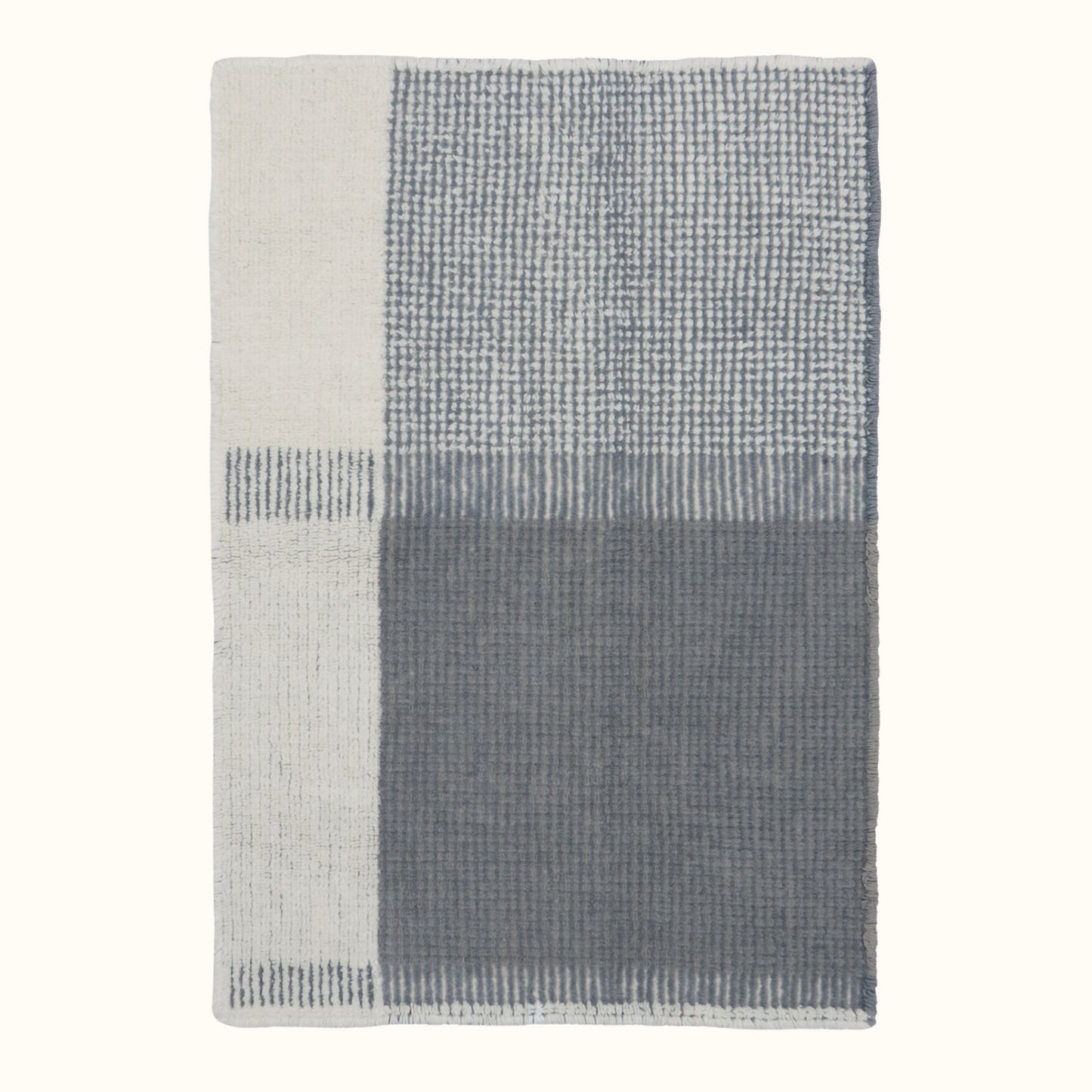 Kaia Wool Rug (Smoke Blue)