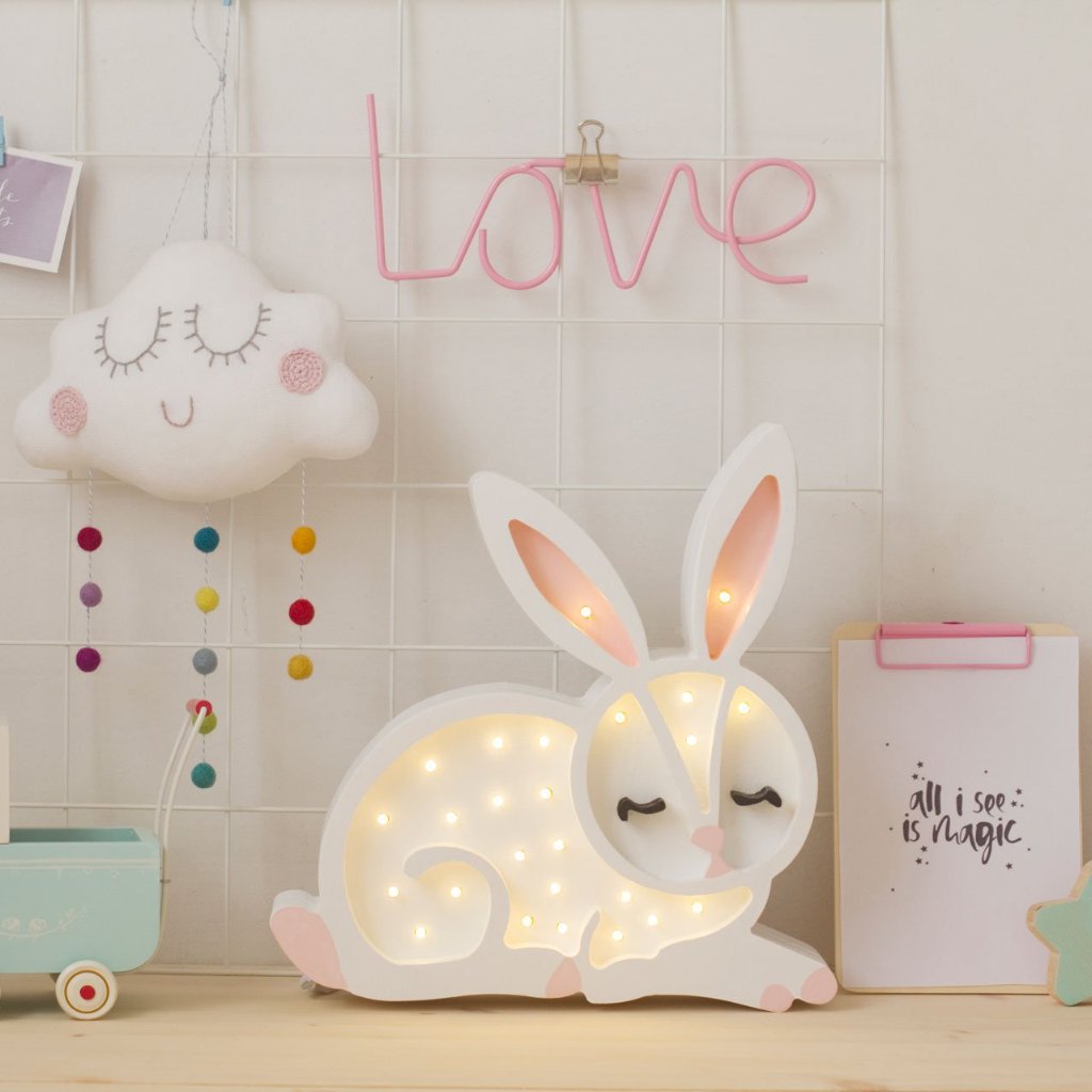 Bunny Lamp (Multiple Colors)