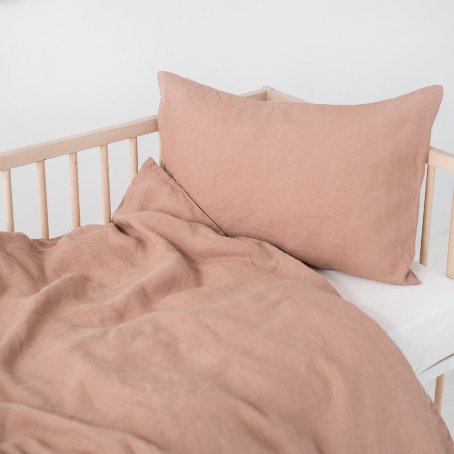 Terracotta Toddler Duvet Cover Set