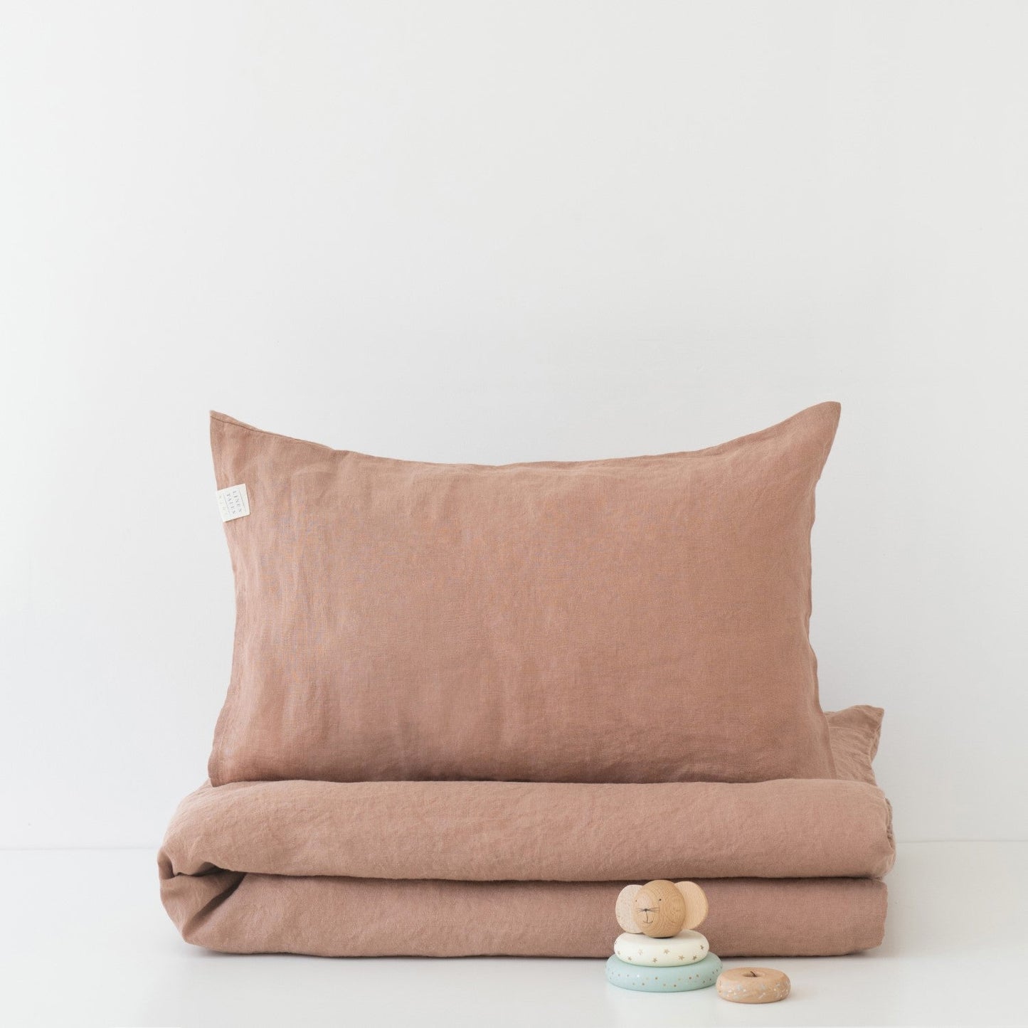 Terracotta Toddler Duvet Cover Set