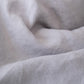 Light Grey Linen Duvet Cover Set