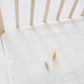 White Fitted Crib Sheet