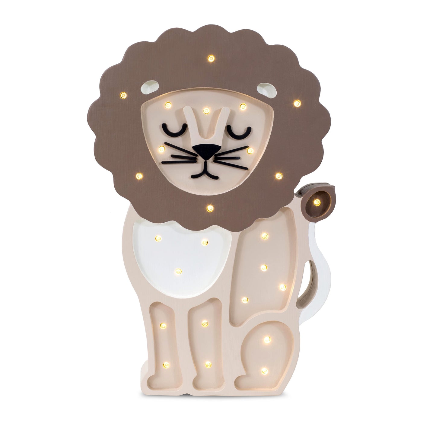 Little Lights Lion Lamp (multiple colors)