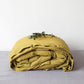 Lemon Curry Linen Duvet Cover Set