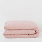 Misty Rose Linen Duvet Cover Set