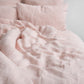 Misty Rose Linen Duvet Cover Set