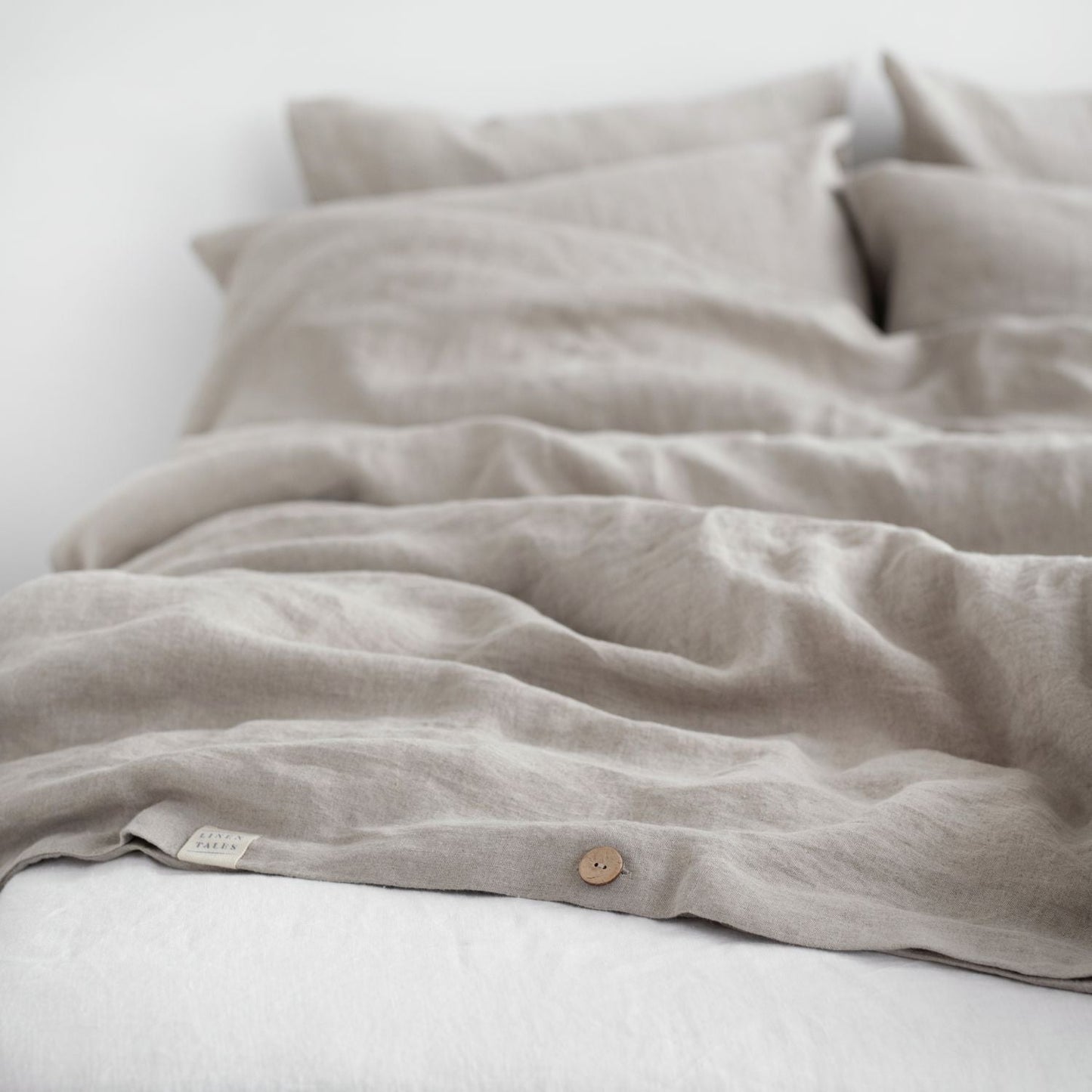 Natural Linen Duvet Cover Set