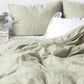 Sage Linen Duvet Cover Set