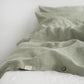 Sage Linen Duvet Cover Set