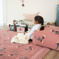 Pouf English Garden Ash Rose