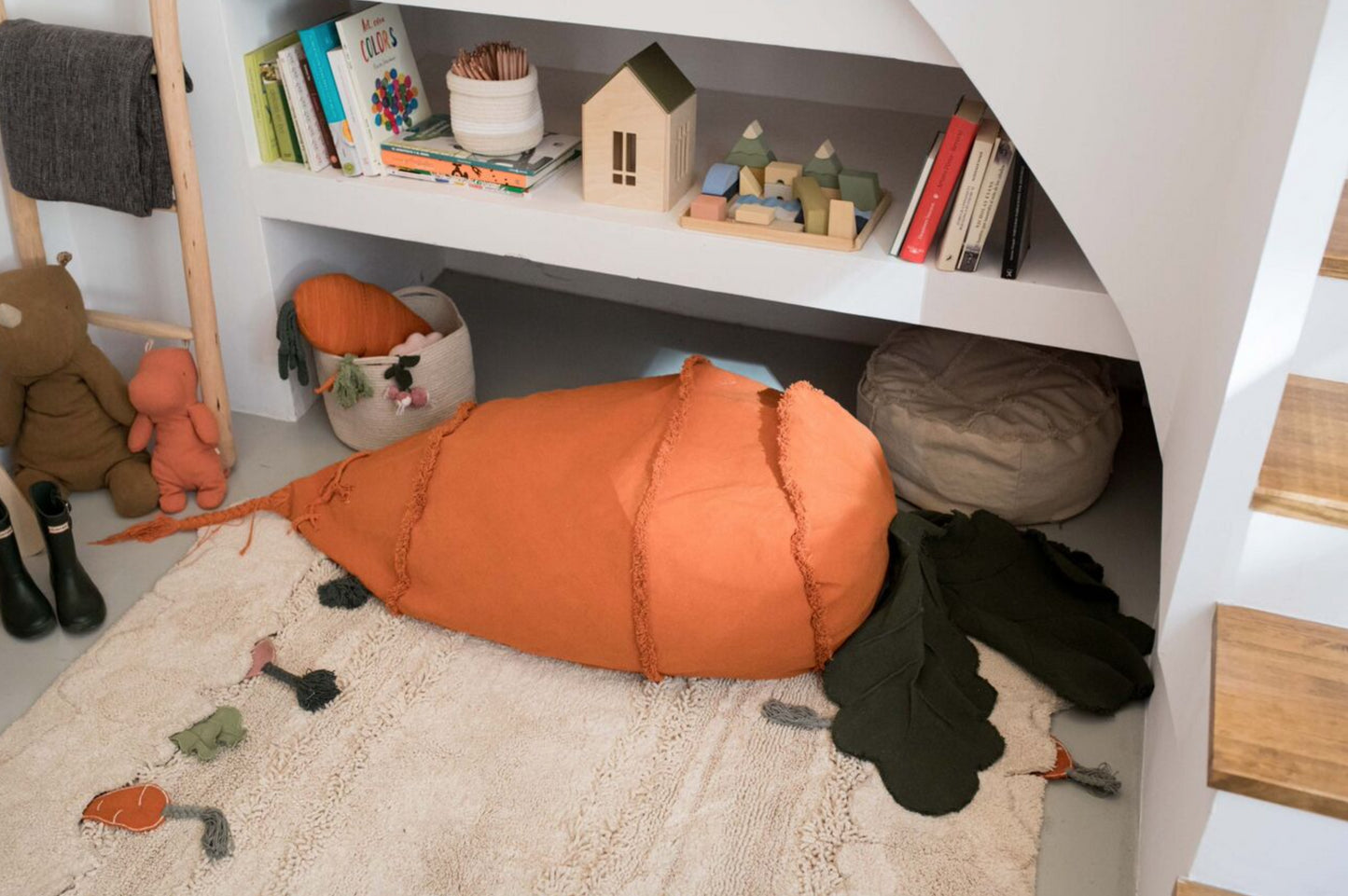 Cathy the Carrot Bean Bag