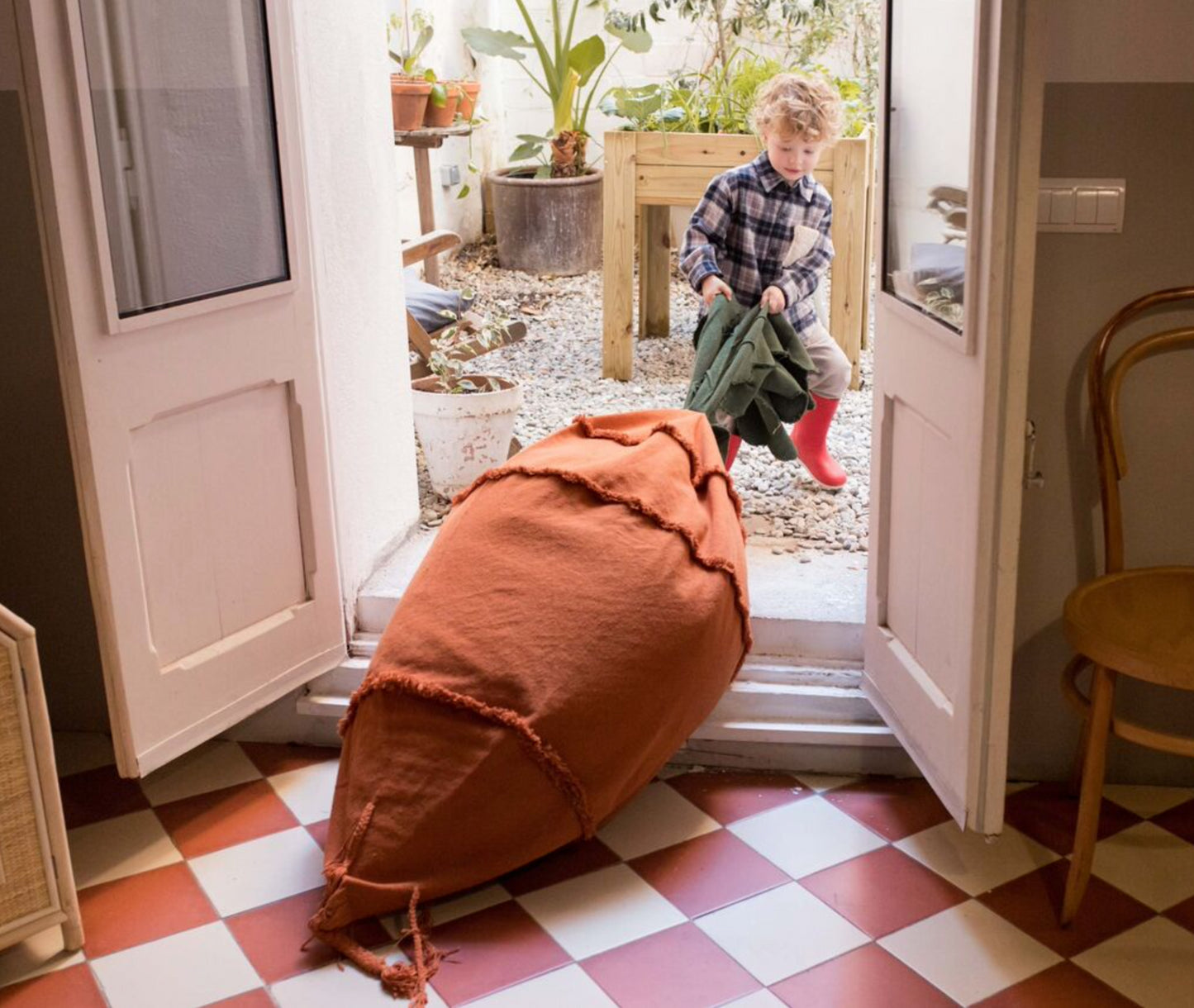 Cathy the Carrot Bean Bag