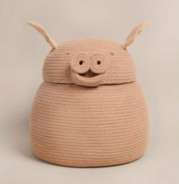 Peggy the Pig Basket