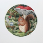 Squirrel and Red Mushroom Giclée Print