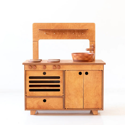 Zoe Play Kitchen (Mahogany)