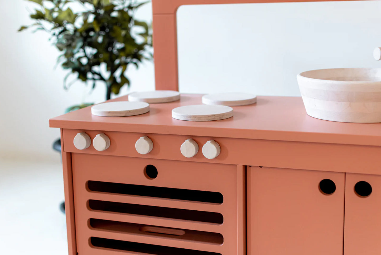 Zoe Play Kitchen (Dusty Pink)