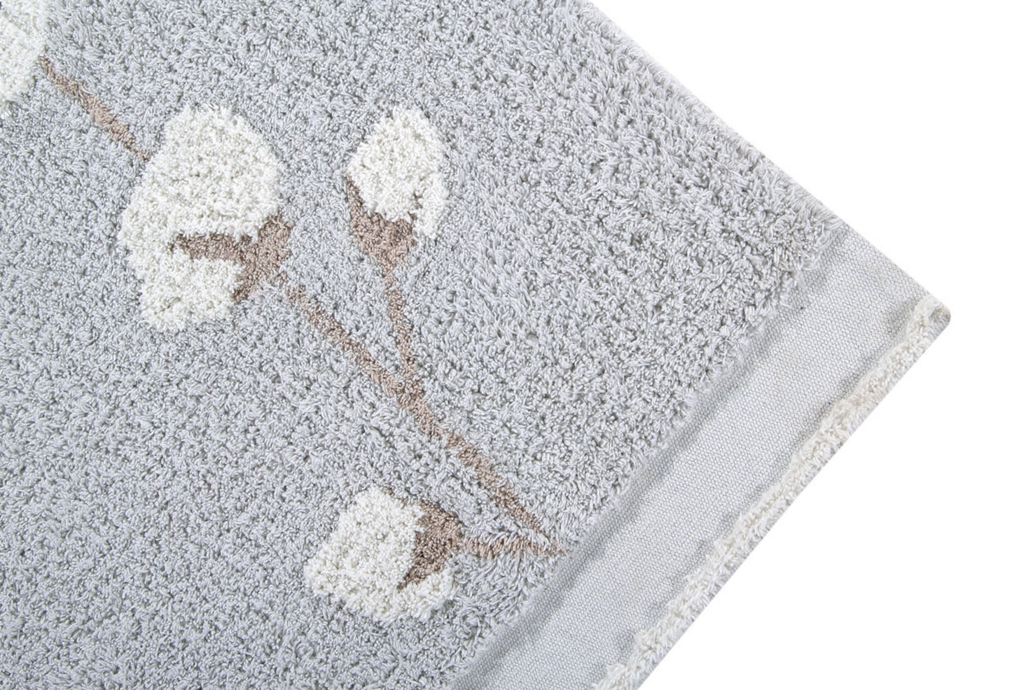 Cottonball Washable Cotton Rug