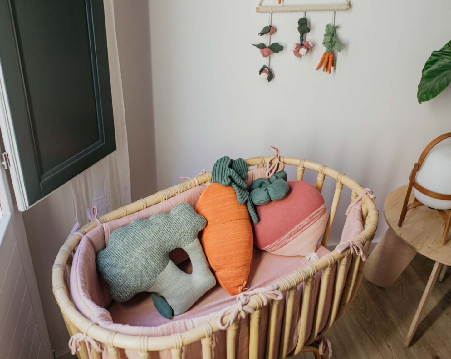 Kathy the Carrot Knit Pillow