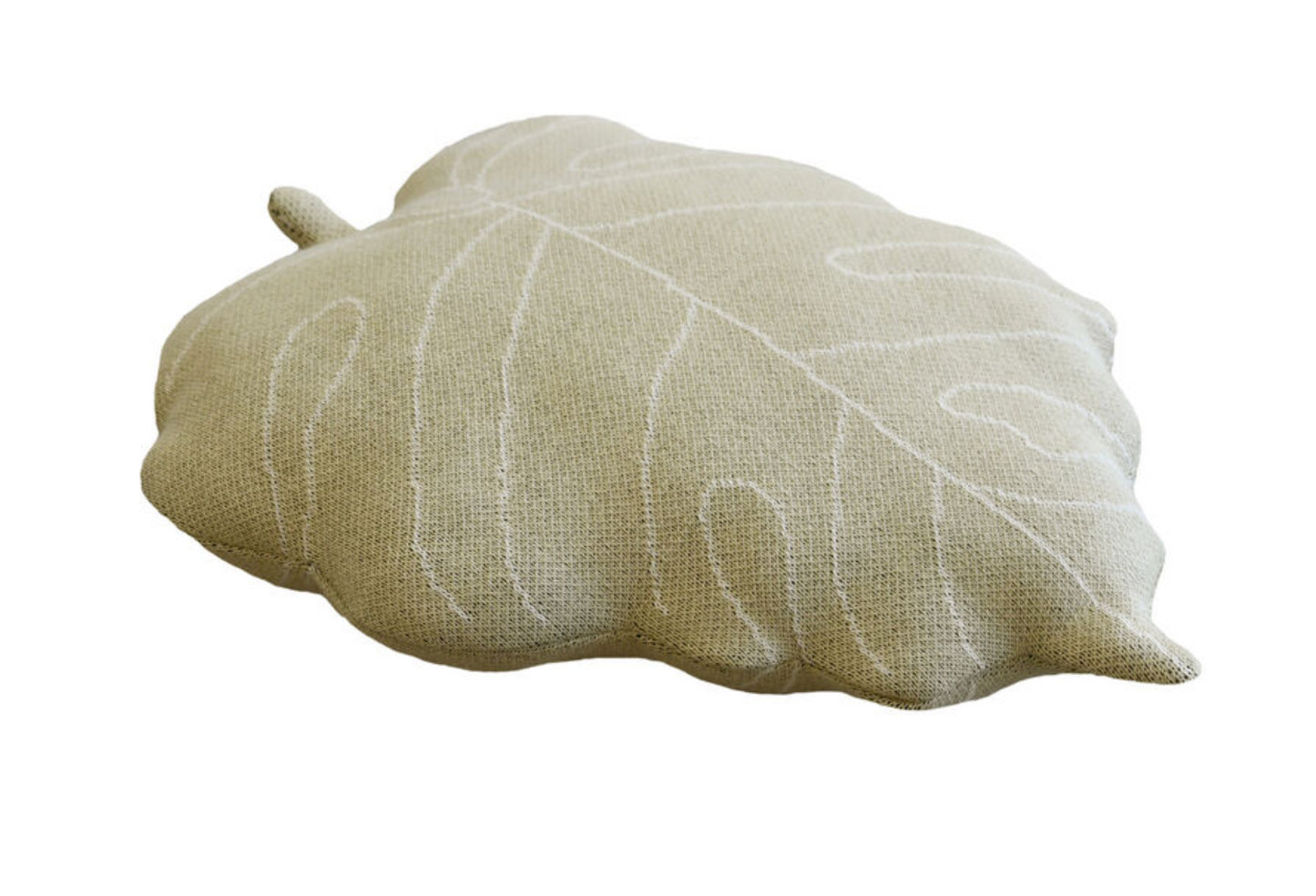 Baby Leaf Knit Pillow (Multiple Colors)