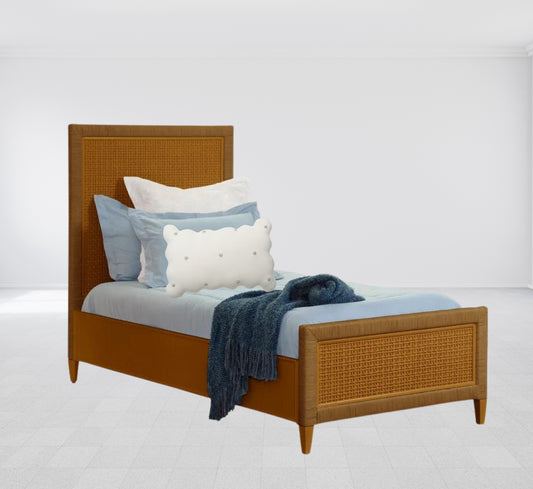 Naples Rattan Bed (Honey)