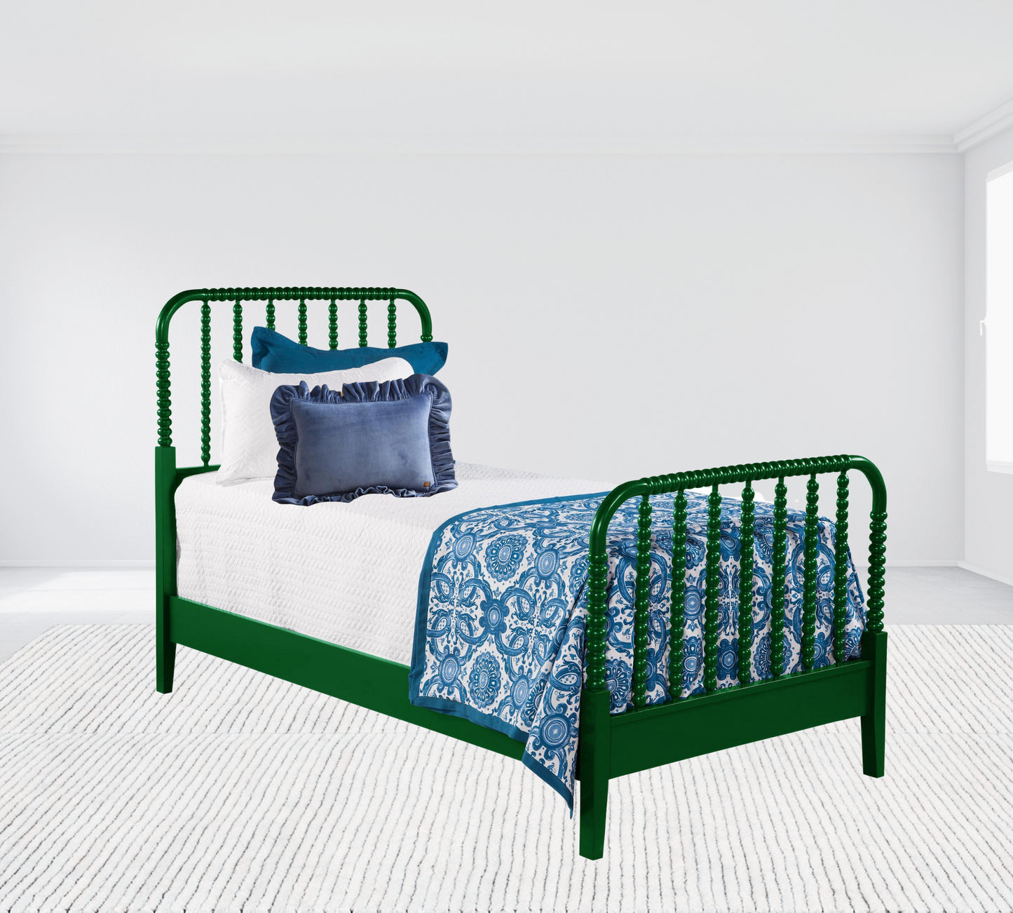 Lind Island Twin Bed (Kelly Green)